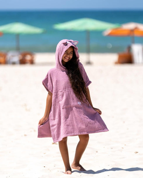 Snuggs Kids Poncho Towel Unicorn